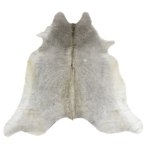 Grey Cowhide Rug 5x7'