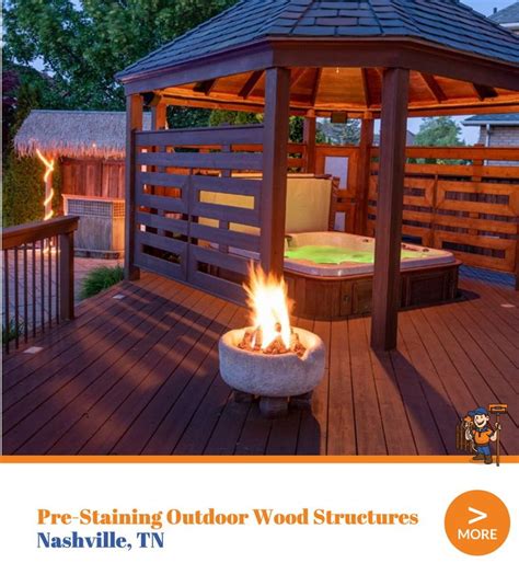 Pre-Staining Outdoor Wood Structures | Staining deck, Wood deck, Wood ...