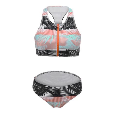 Tropical Coconut Palm Leaf Triangle Bikini Palm Tree Bikini Bikinis My XXX Hot Girl