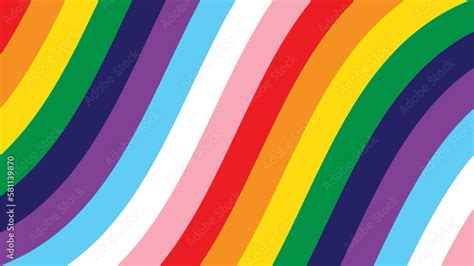 LGBTQ Pride Rainbow Background LGBTQIA Gay Pride Rainbow Flag