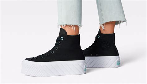 Converse Negras Con Plataforma Cuales Son Las Mejores Y Donde Comprar