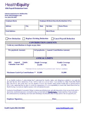 Fillable Online Lmcu Hsa Form Fax Email Print Pdffiller