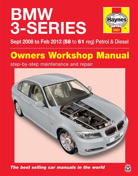 HAYNES 5901 OWNERS WORKSHOP BMW 3 SERIES 08 12 58 61 REPAIR MANUAL GUIDE