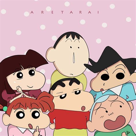 shin chan   friends