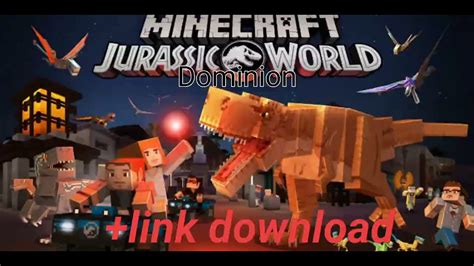 Mod Jurassic World Dominion Minecraft Minecraft Indonesia Youtube