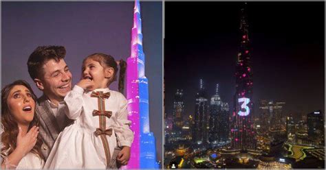 Just Dubai Being Dubai Couple Lights Up Whole Burj Khalifa Tower To