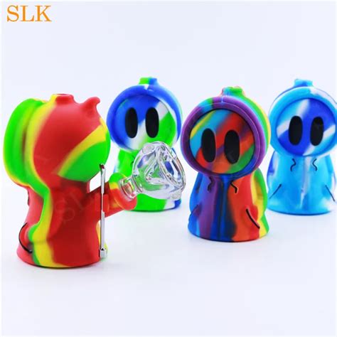 Fantasma Pipas De Agua De Silicona Para Fumar Bong Hookah Shisha