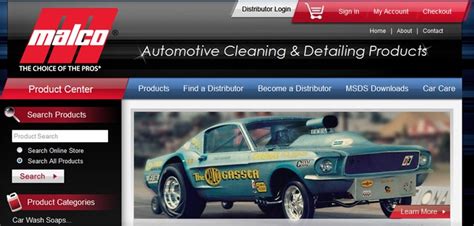 Malco Automotive Products | Automotive cleaning, Web design, Car care