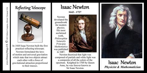 Newton Isaac Scientist And Inventor