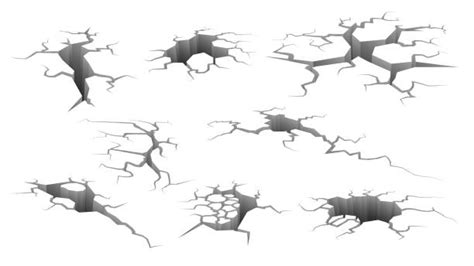 16 000 Fissure Sol Stock Illustrations Graphiques Vectoriels Libre De