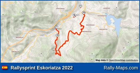 Mapy Zaplanuj Rallysprint Eskoriatza Rajdtrasa Pl