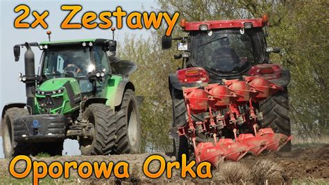 Oporowa Orka Na Dwa Zestawy Skib Case Akpil Deutz Fahr