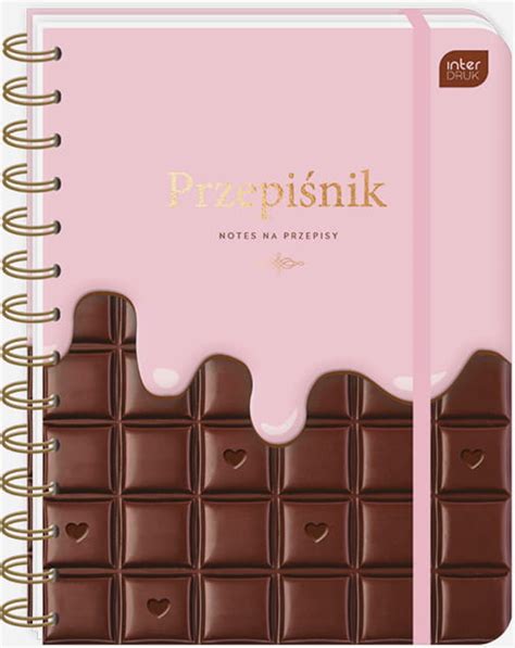 Przepi Nik Zeszyt Na Przepisy Chocolate Interdruk Sklepy