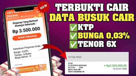 TERBUKTI CAIRPINJOL MUDAH CAIR 2024 GAK USAH DIBAYAR PINJAMAN ONLINE