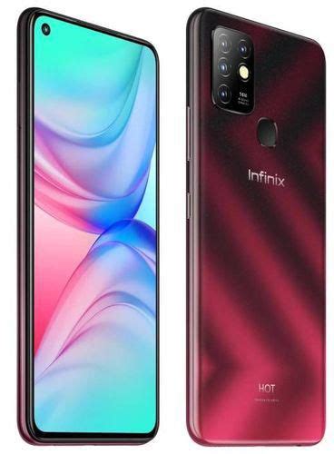 سعر ومواصفات Infinix X682B Hot 10 6 78 inch 128GB 4GB Dual SIM 4G Mobile Phone Amber Red من