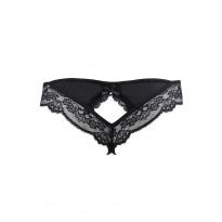 Tanga Ouvert Capeline De Luxe Fabriqu En France Luxxa Lingerie