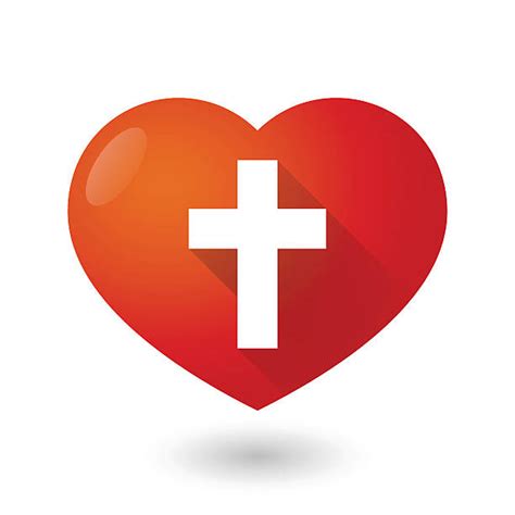 20200 Heart Cross Stock Illustrations Royalty Free Vector Graphics