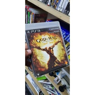 God Of War Ascension Ps Midia Fisica Original Seminova Encarte