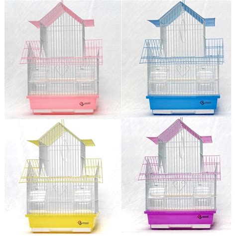 Metal Bird Cage Budgie Cage Mini Cage Sangkar Burung Budgie Hanging