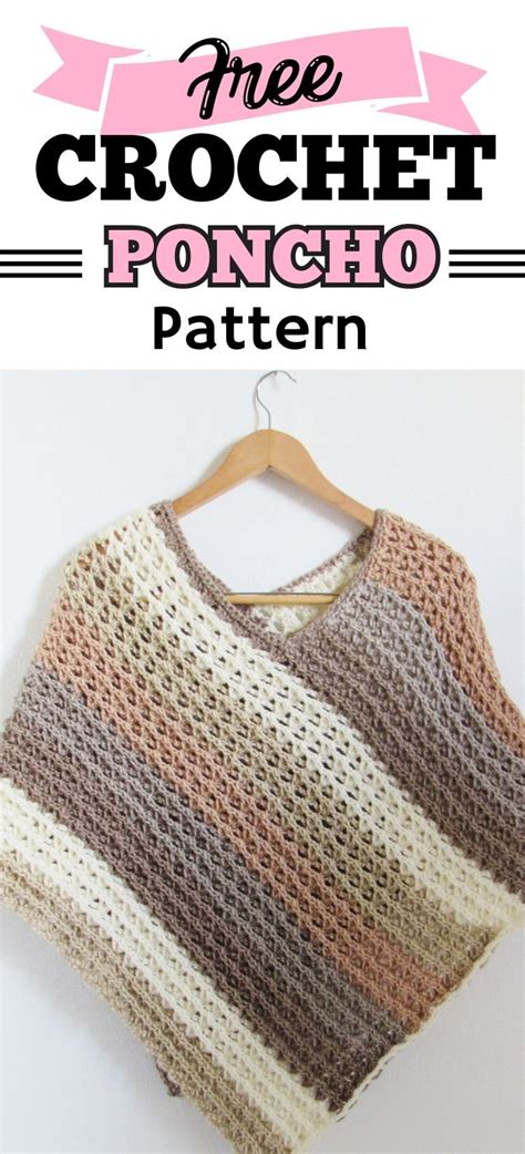 Pattern For Crochet Poncho Textured Crochet Dreamz