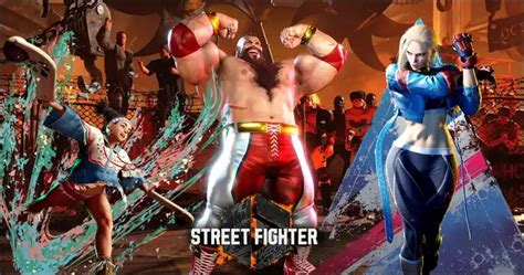 Zangief Lily And Cammy Trailers Revealed For Street Fighter 6