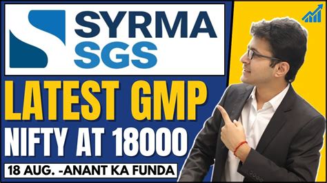 Syrma Sgs Technology Limited Ipo Latest Gmp Nifty Stocks In