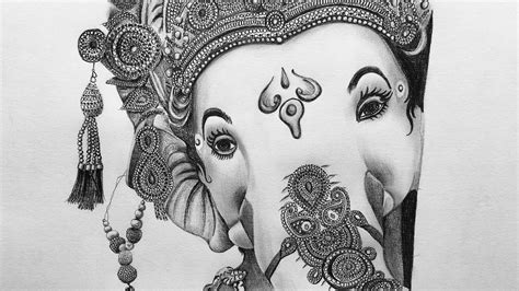 Incredible Compilation of 999+ Ganpati Drawing Images - Stunning ...