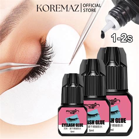 Cola Para Cilios Que Dura 30 Dias - Cola Para Cílios KOREMAZ 5ml De Secagem Rápida Permanente Até 45 Dias ...