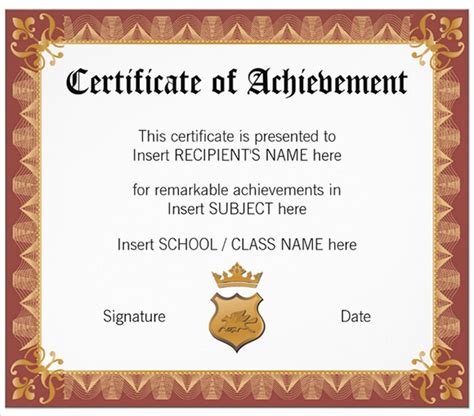 School Certificate Template - prntbl.concejomunicipaldechinu.gov.co