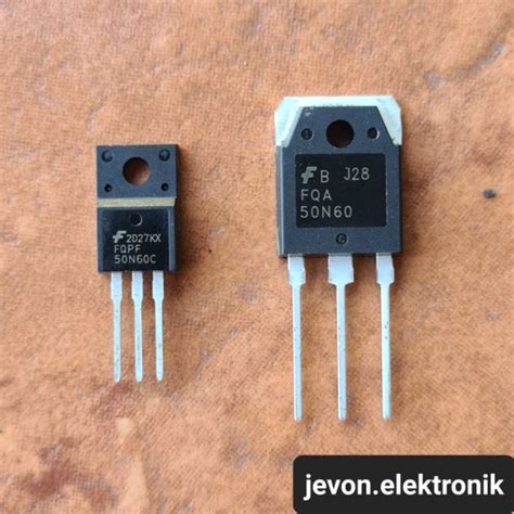 Jual Ic Transistor Mosfet Fqpf Fqa F N Kecil Besar Shopee Indonesia