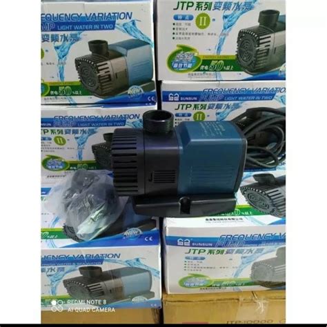 Jual POMPA AQUARIUM JTP SUN SUN 12000 16000 Shopee Indonesia