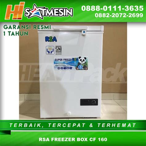 Jual Chest Freezer Rsa Cf Chiller Box Lemari Pembeku Frozen