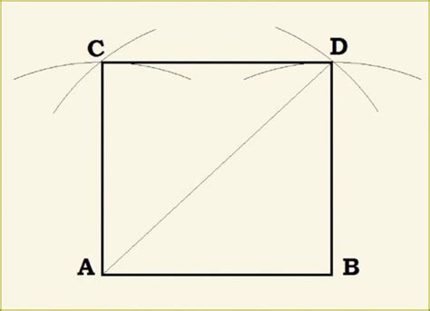 Jak narysować kwadrat o przekątnych Nauka Więcej