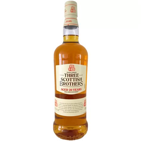 Купить Виски Three Scottish Brothers Single Grain 20 лет 0,7 л по ...