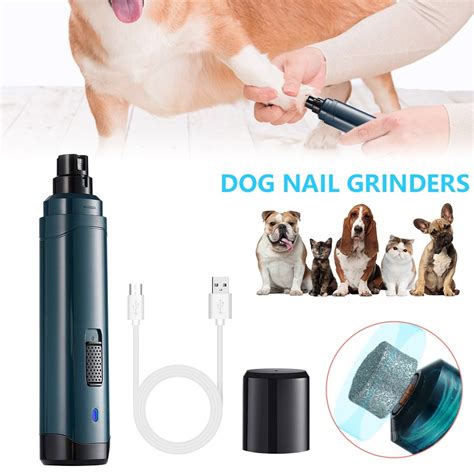 Dog Nail Grinders Professional Pet Nail Clippers Ultra Quiet Electric