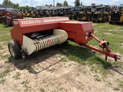 1978 Hesston 4500 Small Square Baler 1995 Machinery Pete