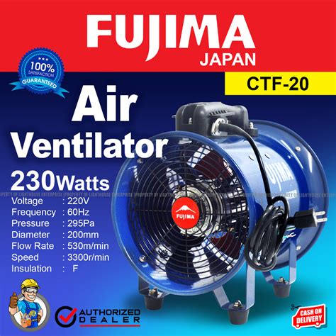 Fujima Japan Portable Ventilator Fan Ctf H Lighthouse