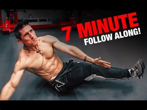 6 Pack Abs Workout 7 Minutes Follow Along Athlean X