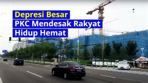 China Menghadapi Depresi Besar Seruan Mendesak Untuk Mengencangkan