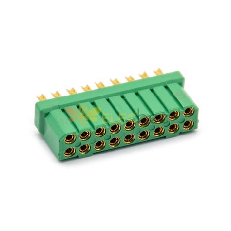 Jl23 Printed Circuit Connector 18 Pin Female Soket Straight Solder Cup