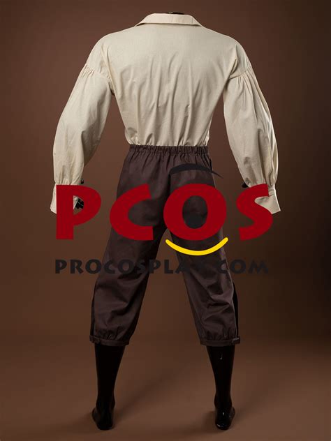 Pirates of the Caribbean 5 Captain Jack Sparrow Cosplay Costume C09129