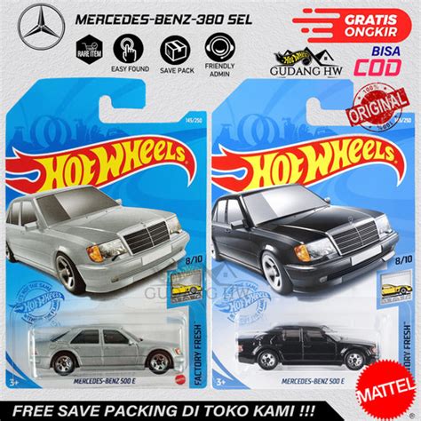 Jual HOT WHEELS MERCEDES BENZ E SET Merah Kota Depok GUDANG HW Tokopedia