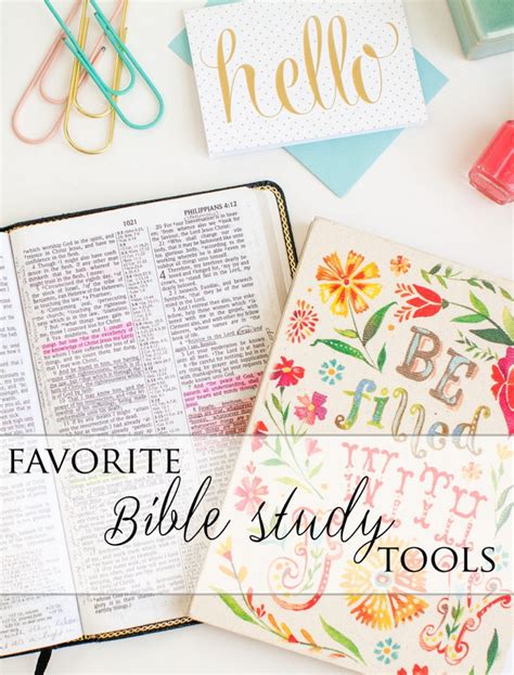 Favorite Bible Study Tools The Daily Grace Co