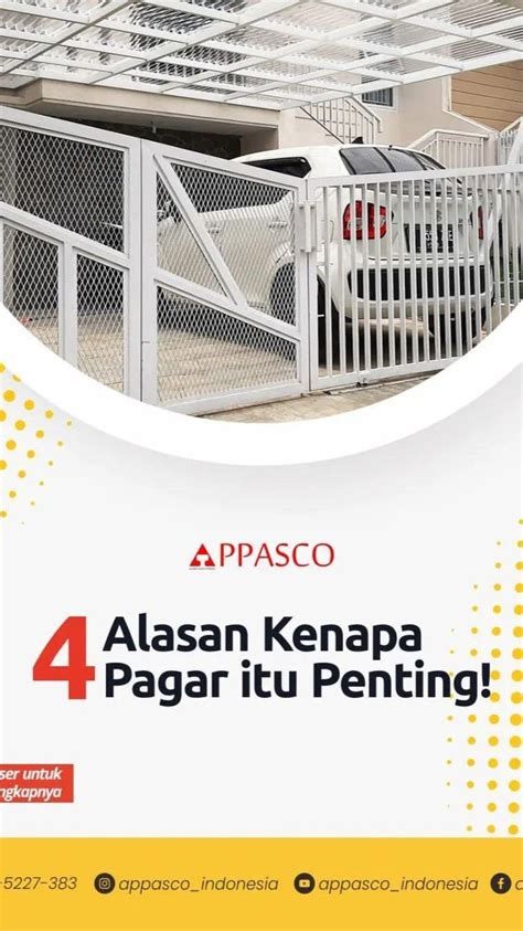 alasan pagar penting