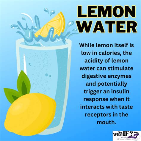 Can I Drink Lemon Water During Intermittent Fasting Or Not So What