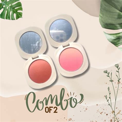COMBO BLUSHER PINK DAN CORAL NUDE BY CIK PUAN GOJES Shopee Malaysia