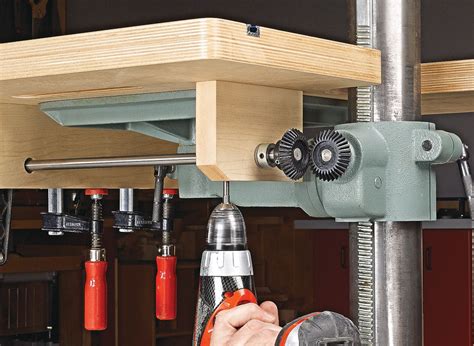 Drill Press Table | Woodworking Project | Woodsmith Plans