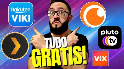 Filmes E Séries DE GRAÇA Top 5 MELHORES Serviços GRATIS De Streaming