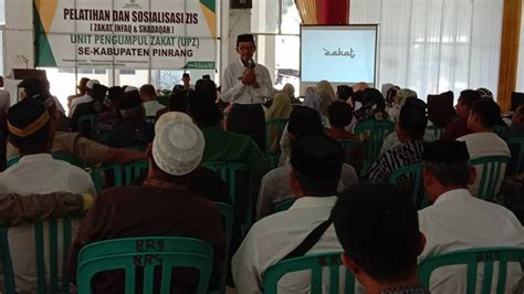 Baznas Kabupaten Pinrang Gelar Pelatihan Dan Sosialisasi Zis Unit