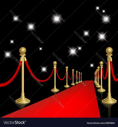 Red carpet Royalty Free Vector Image - VectorStock